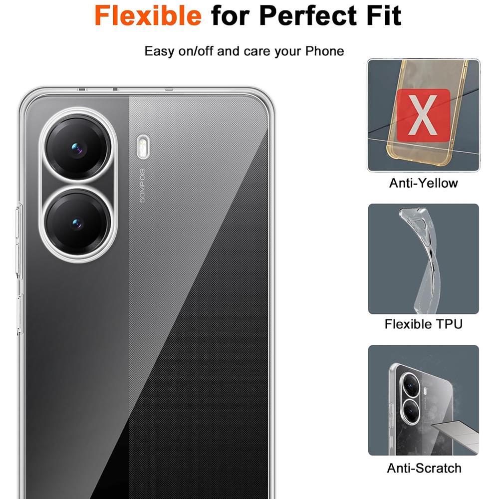 Zero für Xiaomi Poco X7 Pro in Transparent
