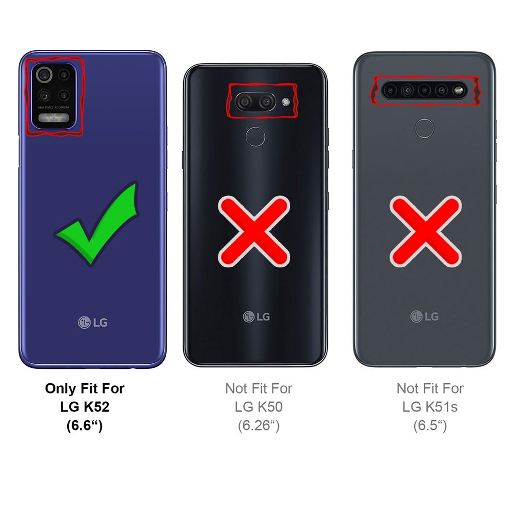 Basic Flip für LG K52 in Schwarz