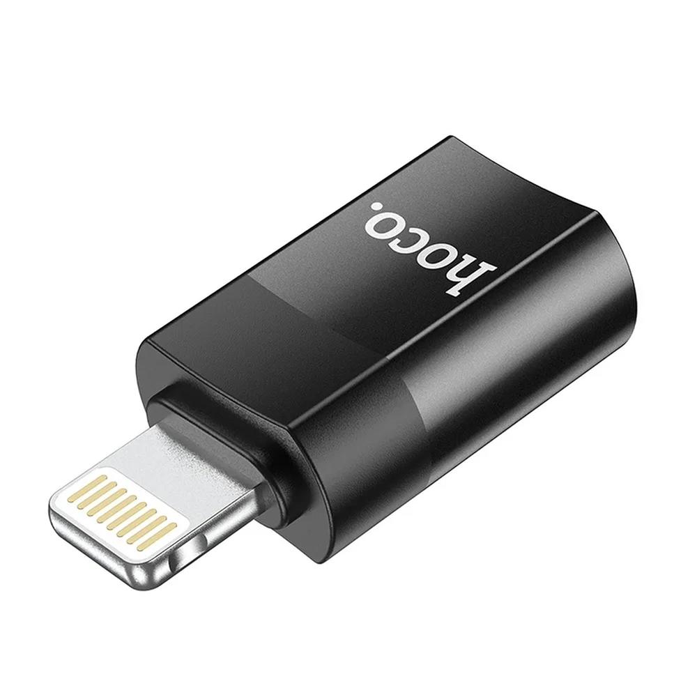 Hoco UA17 USB-C auf Lightning - Schwarz