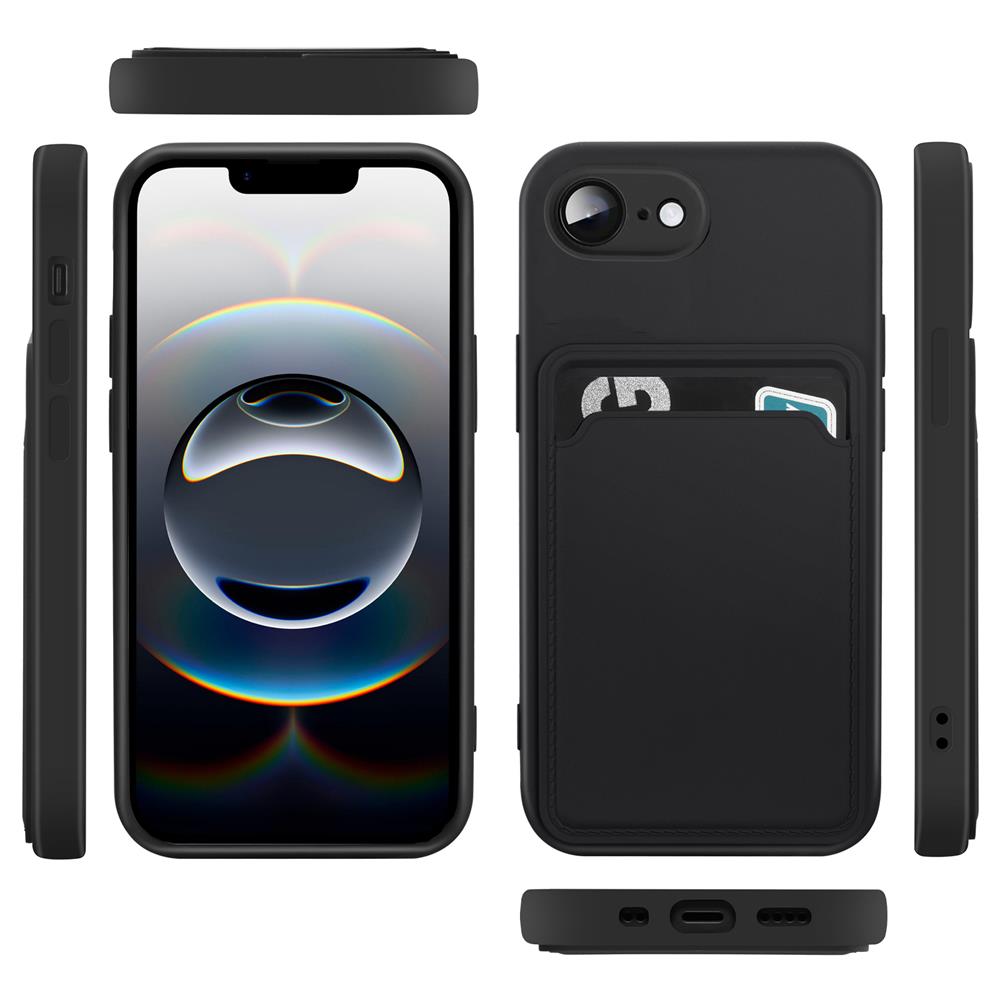 Card Case für Apple iPhone 17e in Schwarz