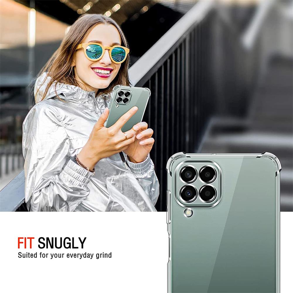 Rugged TPU für Samsung Galaxy M33 5G in Transparent