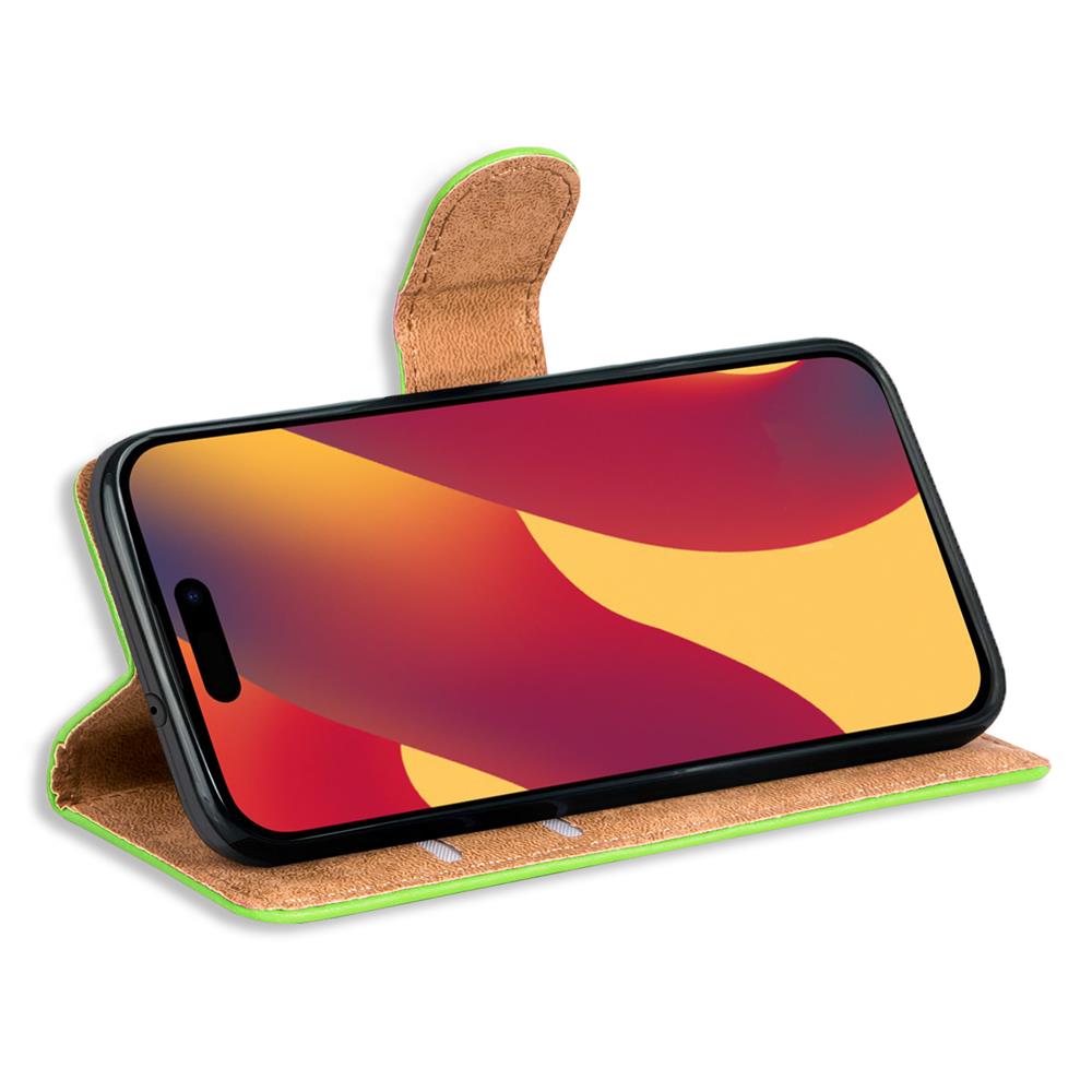 Basic Wallet für Apple iPhone 16 Pro Max in Grün
