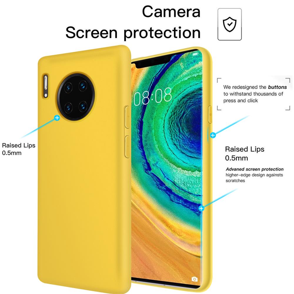 Colour TPU für Huawei Mate 30 Pro in Gelb