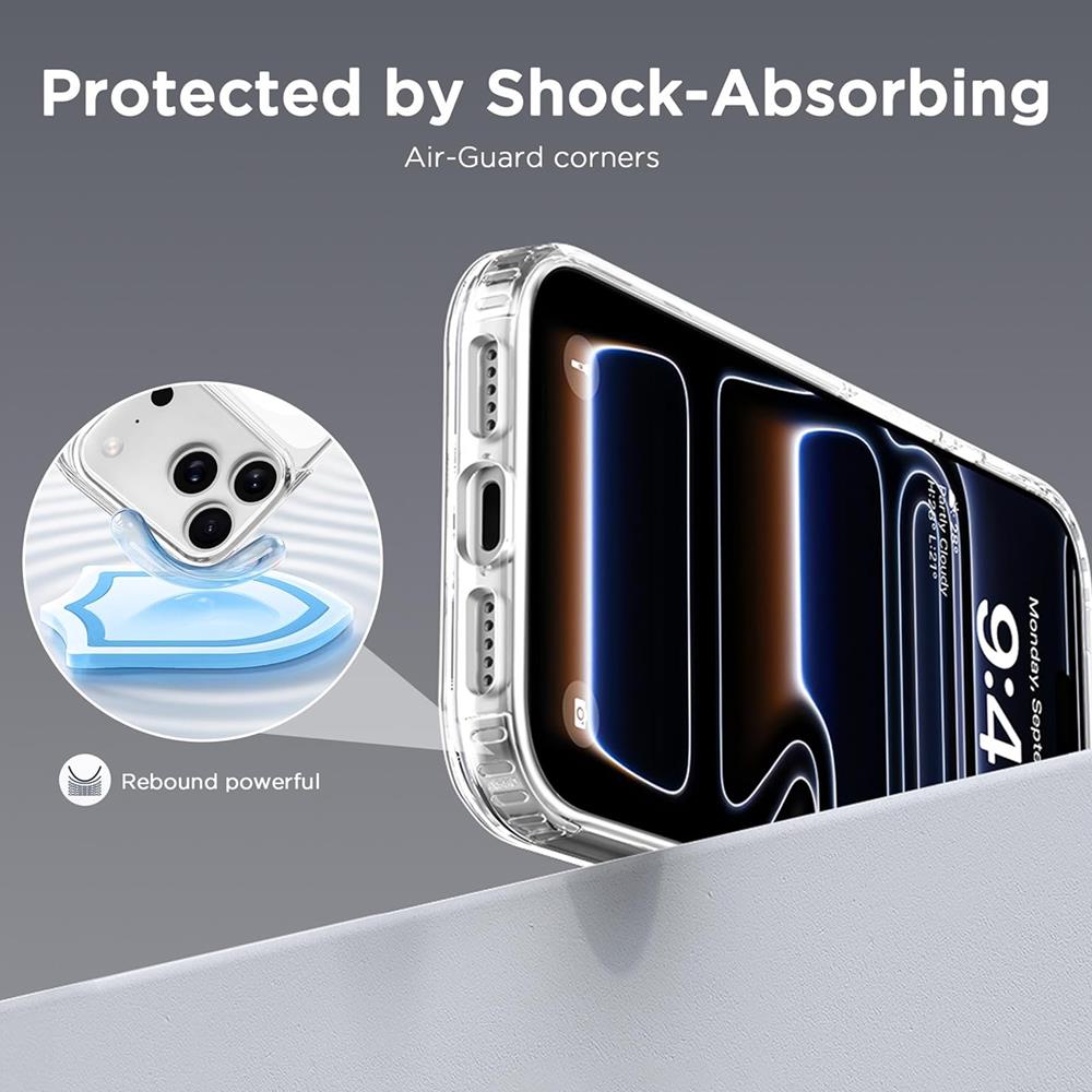 Magsafe TPU Case für Apple iPhone 17 Pro Max in Transparent
