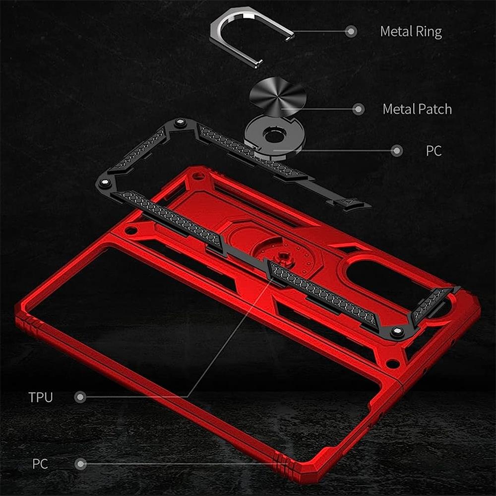 Army Case für Samsung Galaxy Z Fold 4 in Rot