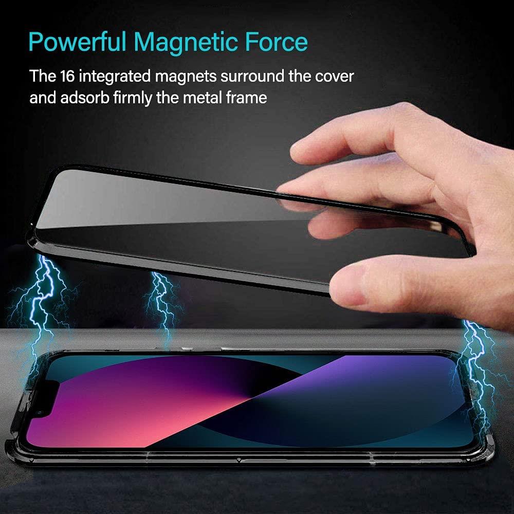 Magnetic 2.0 für Apple iPhone 15 Pro Max in Schwarz
