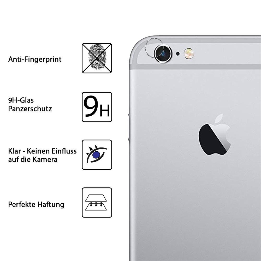 4in1 Glas Set für Apple iPhone 6 Plus / 6S Plus