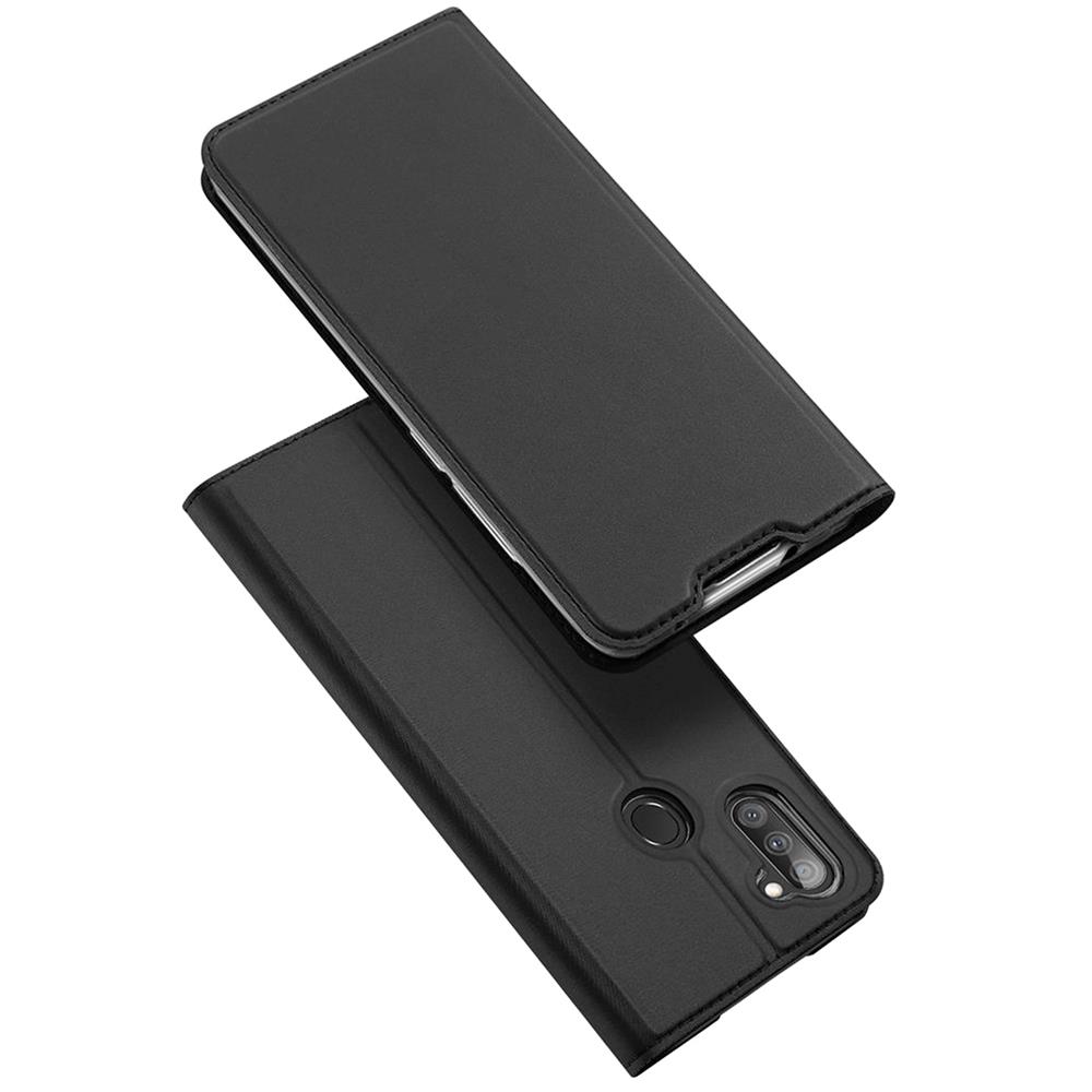 Electroplated Flip für Samsung Galaxy M11 in Schwarz