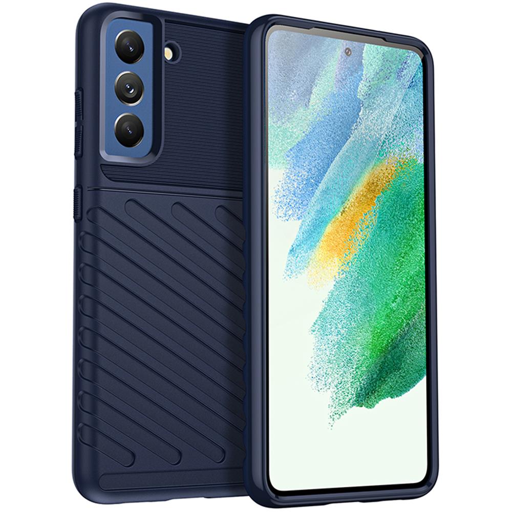 Thunder Case für Samsung Galaxy S21 FE in Blau