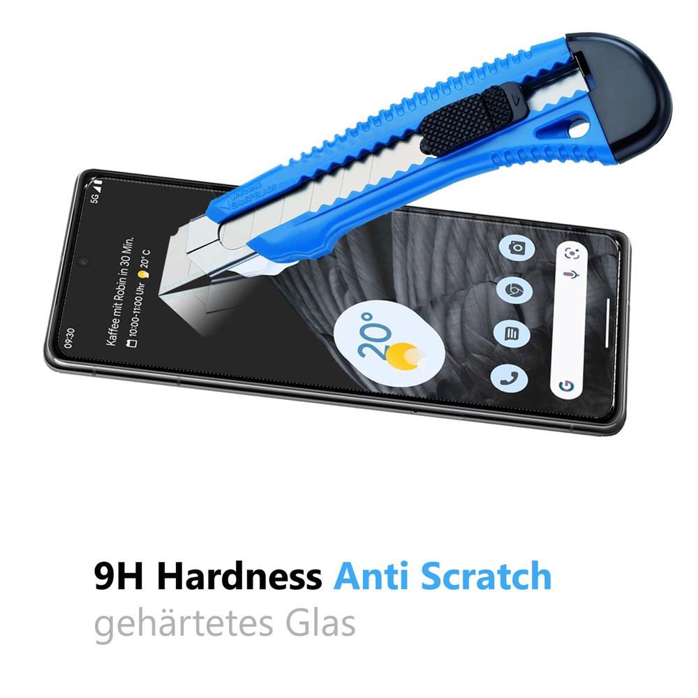 4in1 Glas Set für Google Pixel 7 Pro