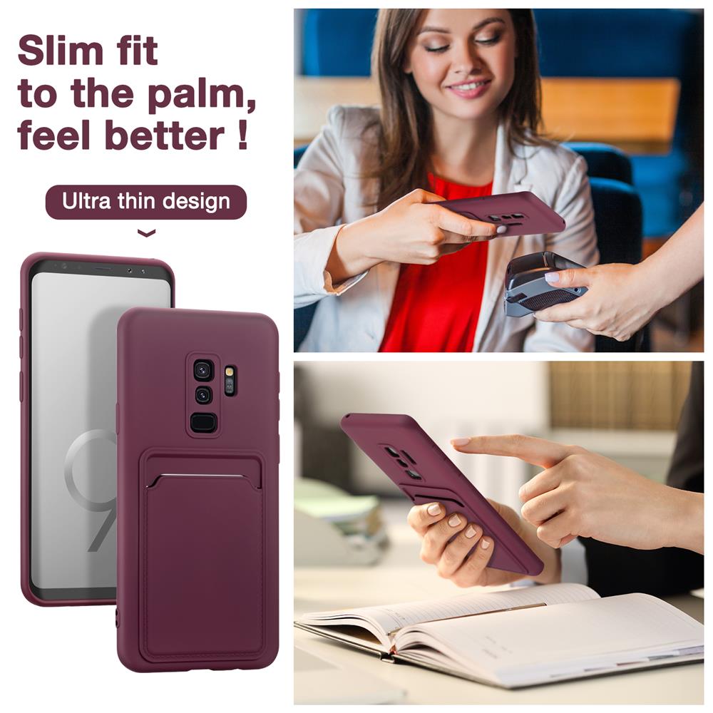 Card Case für Samsung Galaxy S9 Plus in Lila