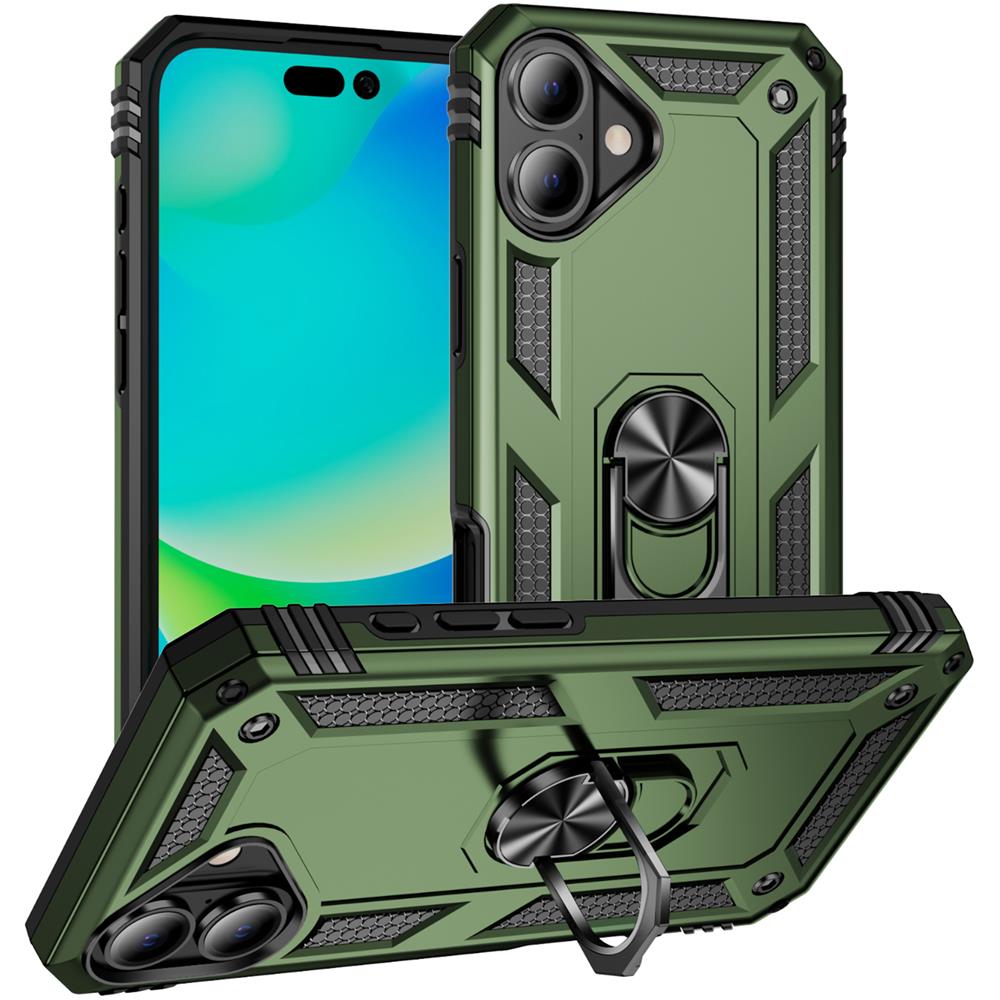 Army Case für Apple iPhone 16 Plus in Grün