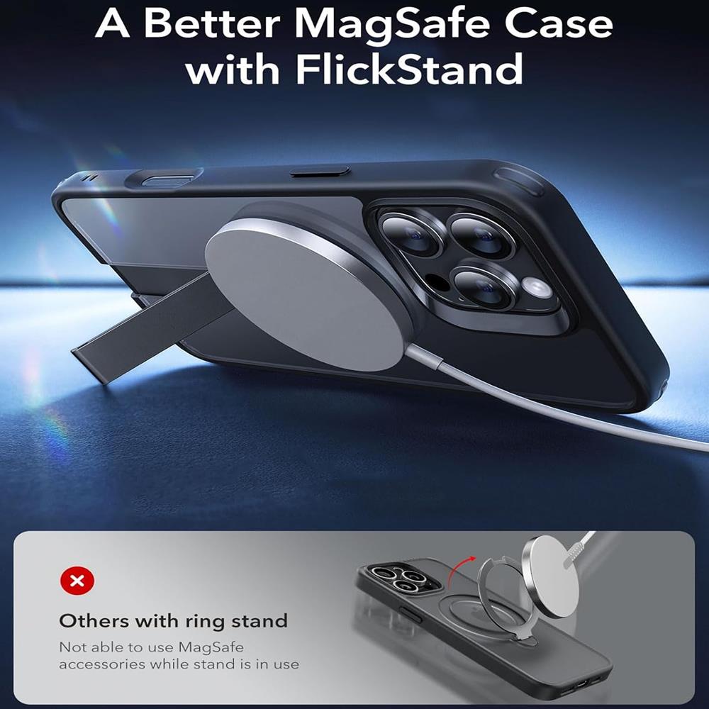 Kickstand TPU für Apple iPhone Air (2025) in Schwarz