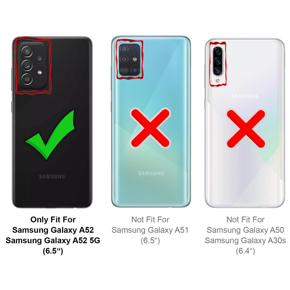 Rugged TPU für Samsung Galaxy A52 / A52s / 4G/5G in Transparent