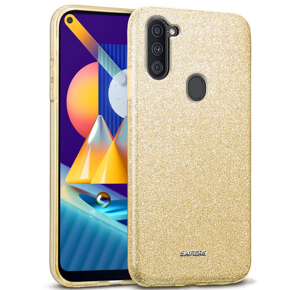 Shiny TPU für Samsung Galaxy M11 in Gold