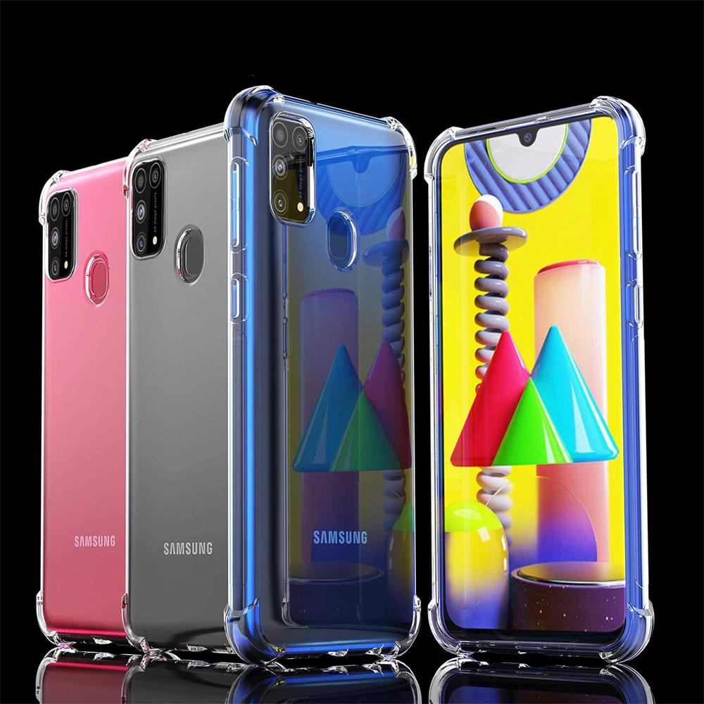Rugged TPU für Samsung Galaxy M31 in Transparent