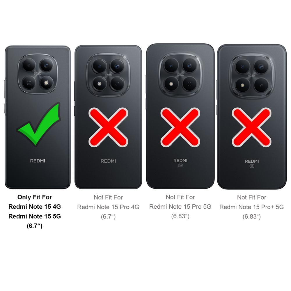 Zoya TPU für Xiaomi Redmi Note 15 5G in Schwarz
