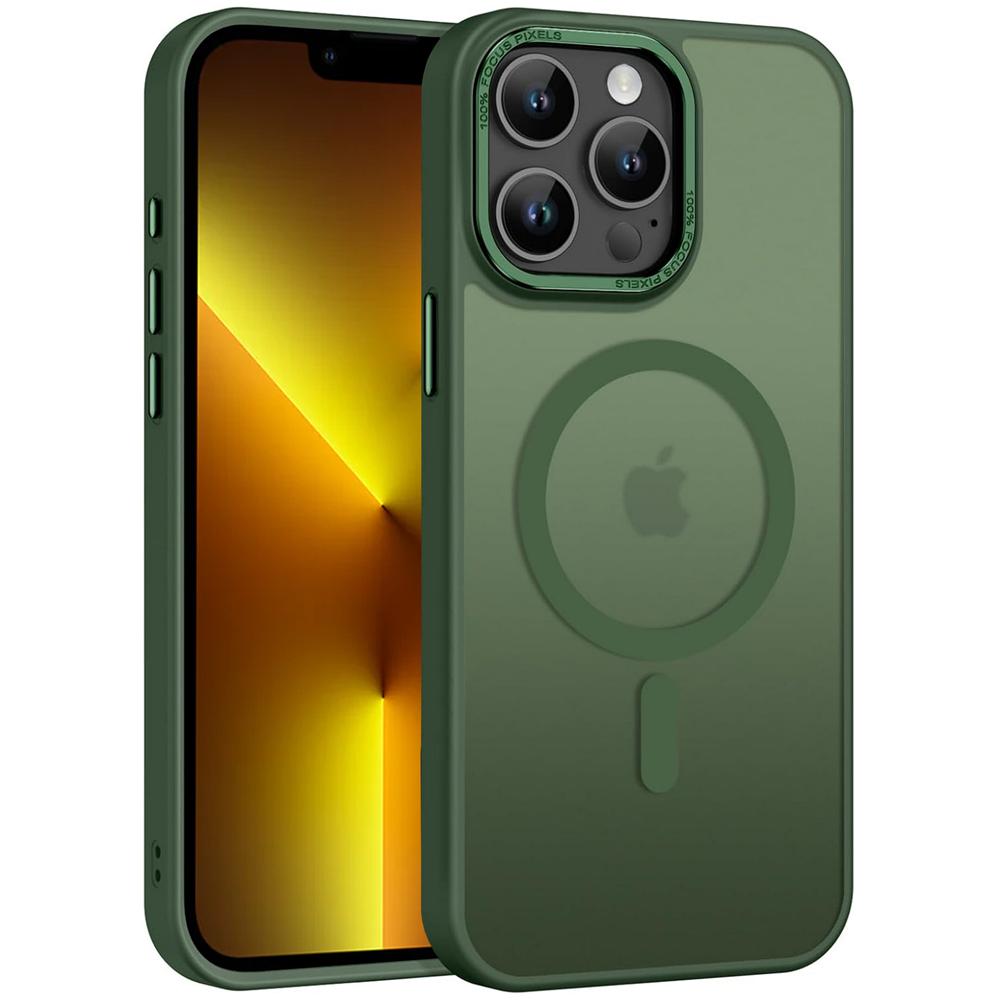 Frame Case für Apple iPhone 13 Pro in Grün