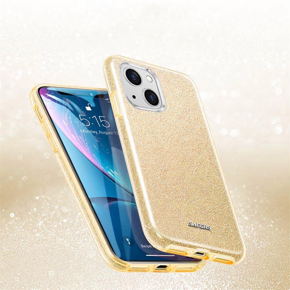 Shiny TPU für Apple iPhone 14 Plus in Gold