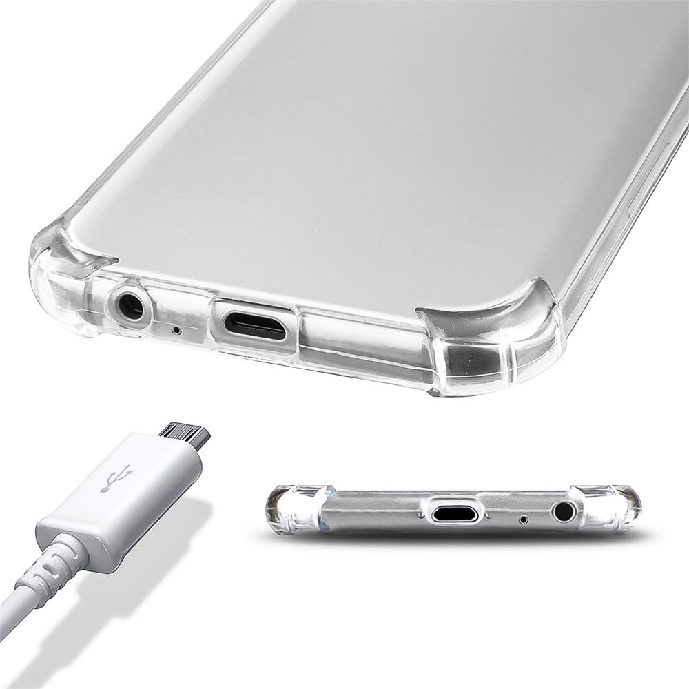 Rugged TPU für Samsung Galaxy J7 2017 in Transparent