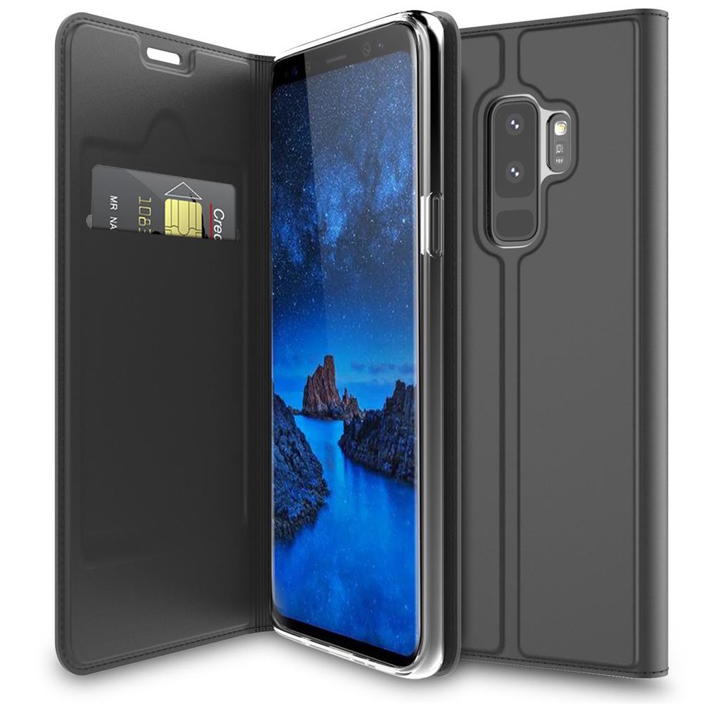 Electroplated Flip für Samsung Galaxy S9 Plus in Schwarz