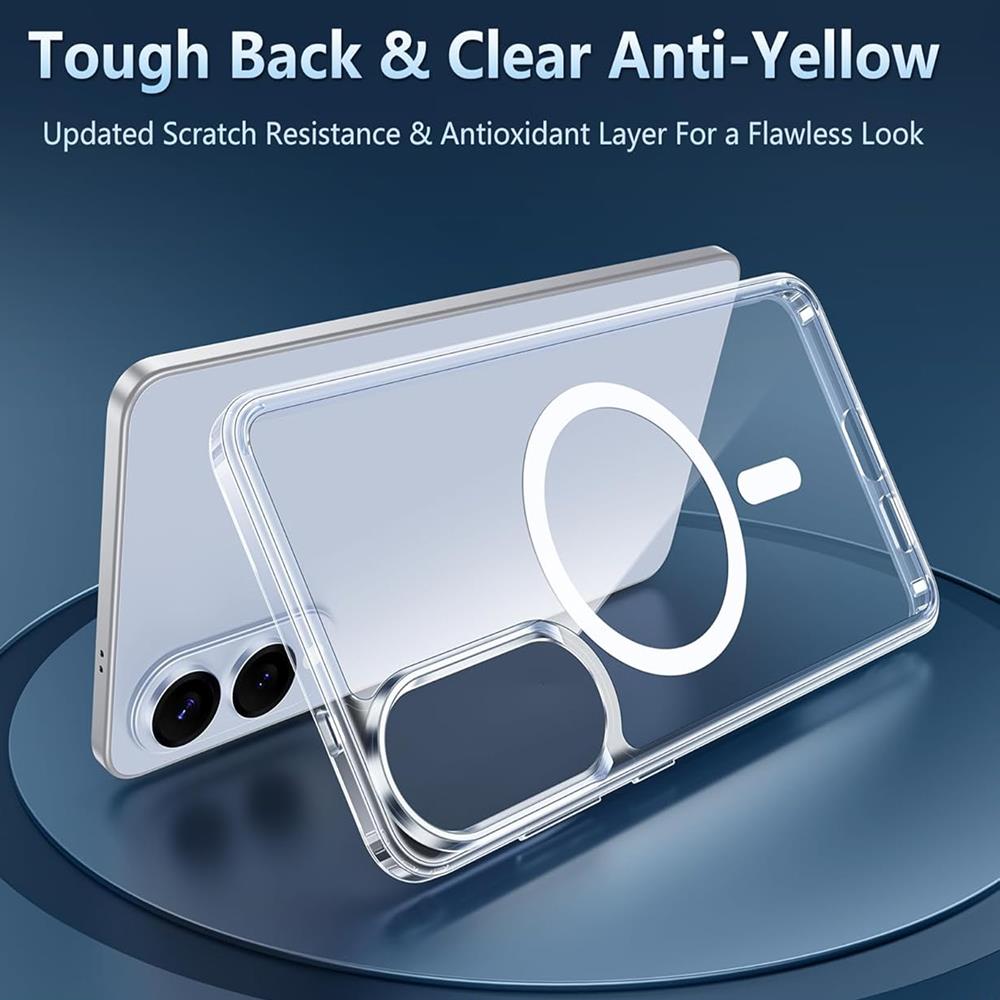 Magsafe TPU Case für Samsung Galaxy S25 Edge in Transparent