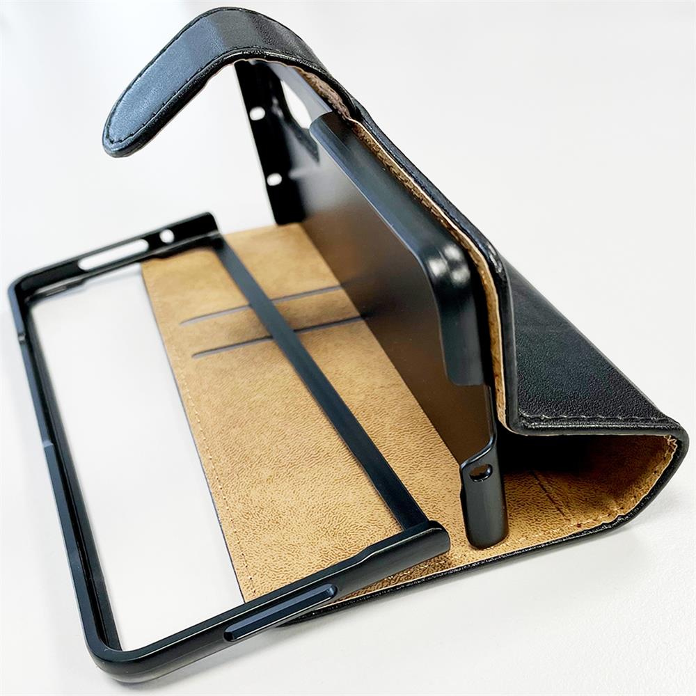 Basic Wallet für Samsung Galaxy Z Fold 5 in Schwarz