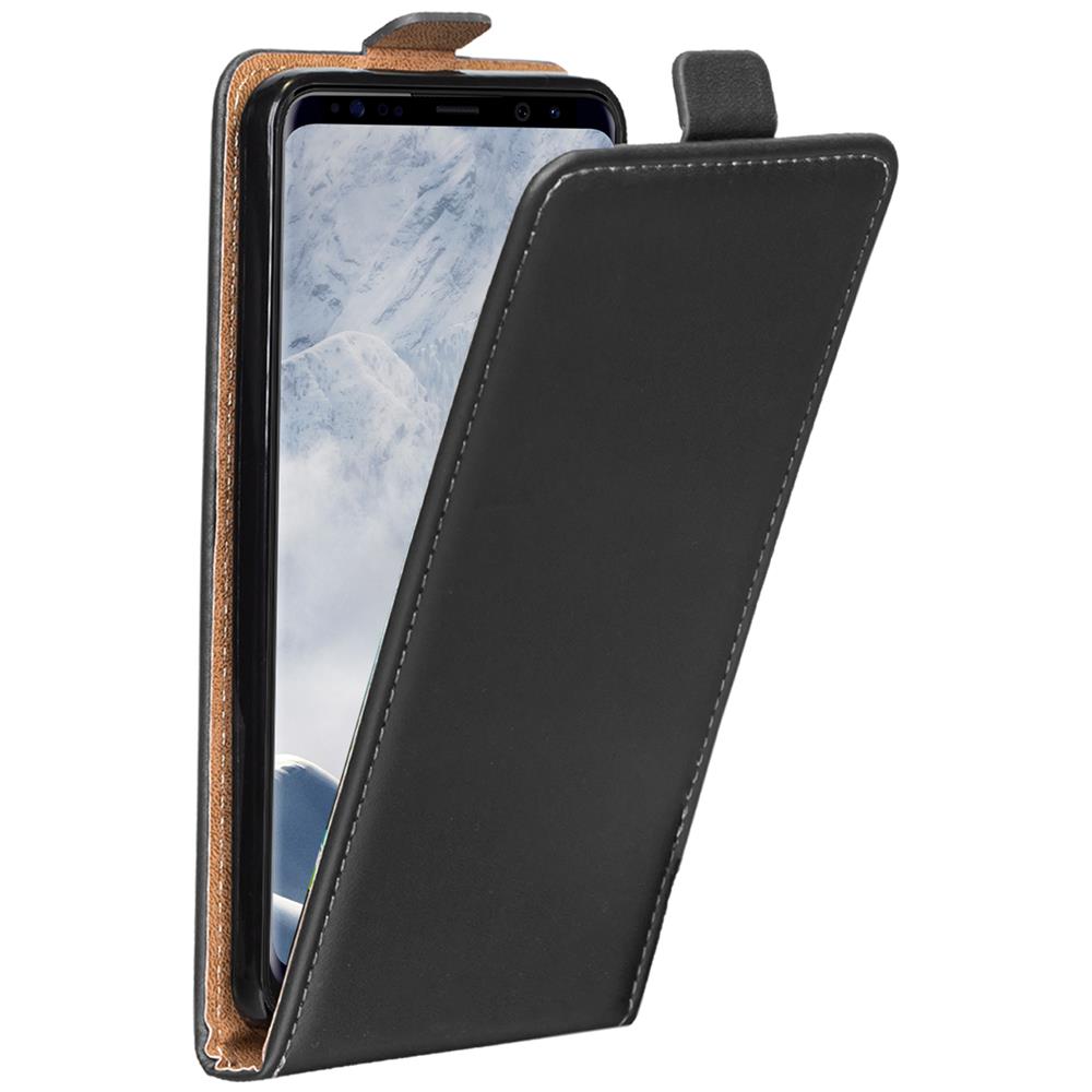 Basic Flip für Samsung Galaxy S8 Plus in Schwarz