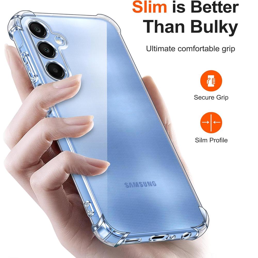 Rugged TPU für Samsung Galaxy A25 5G in Transparent