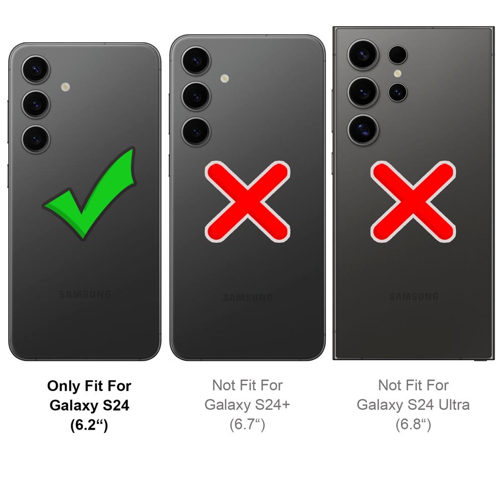 Magsafe TPU Case für Samsung Galaxy S24 in Transparent