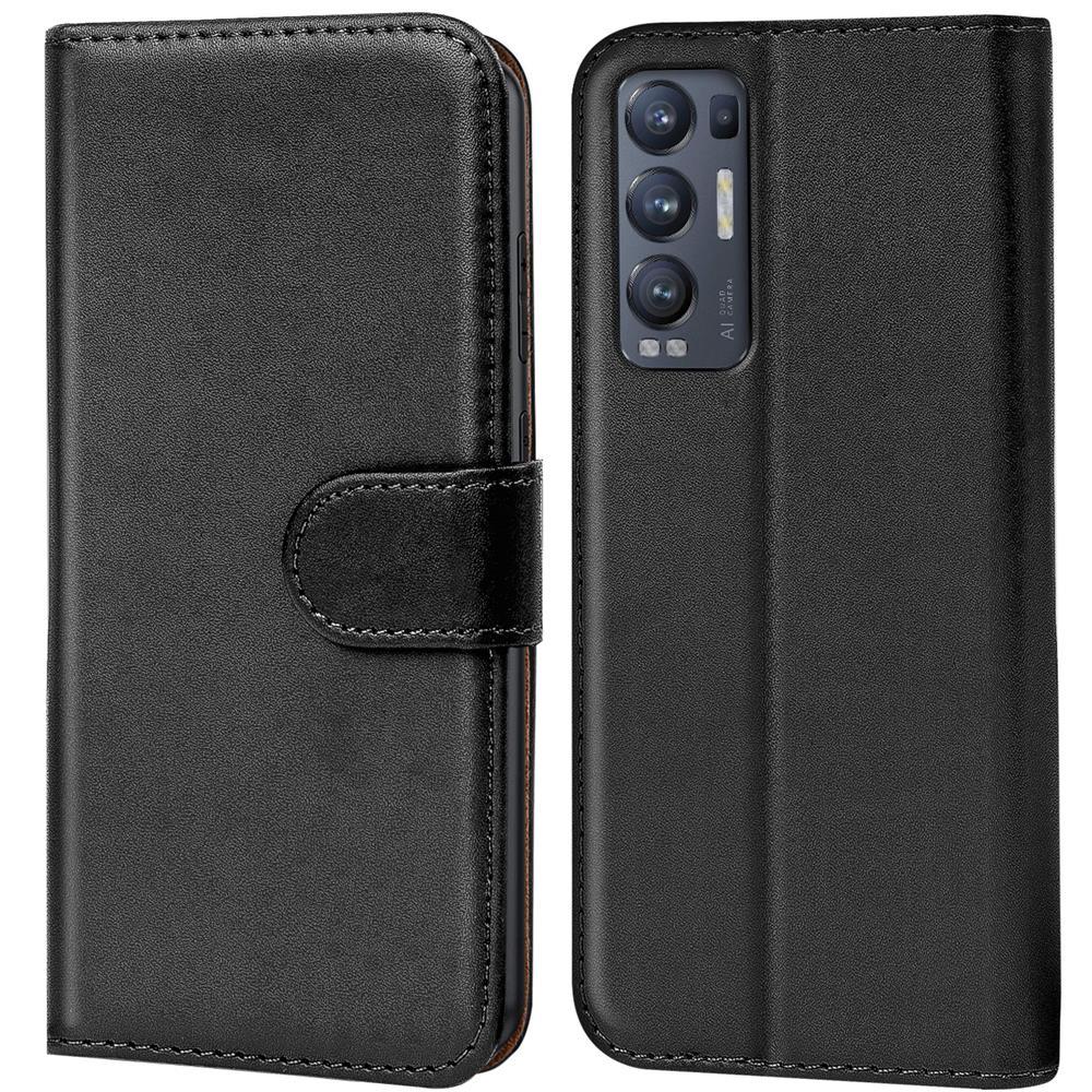 Basic Wallet für OPPO Find X3 Neo in Schwarz