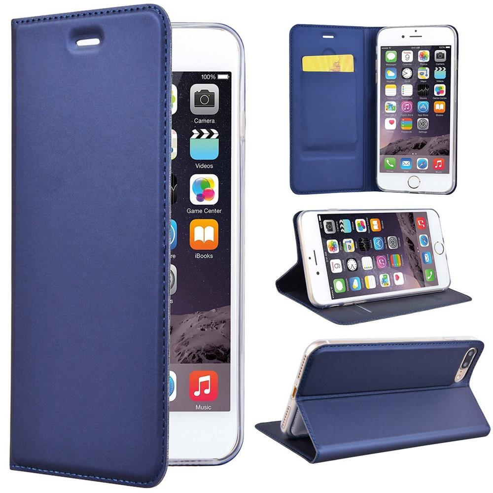 Electroplated Flip für Apple iPhone 7 Plus / 8 Plus in Blau