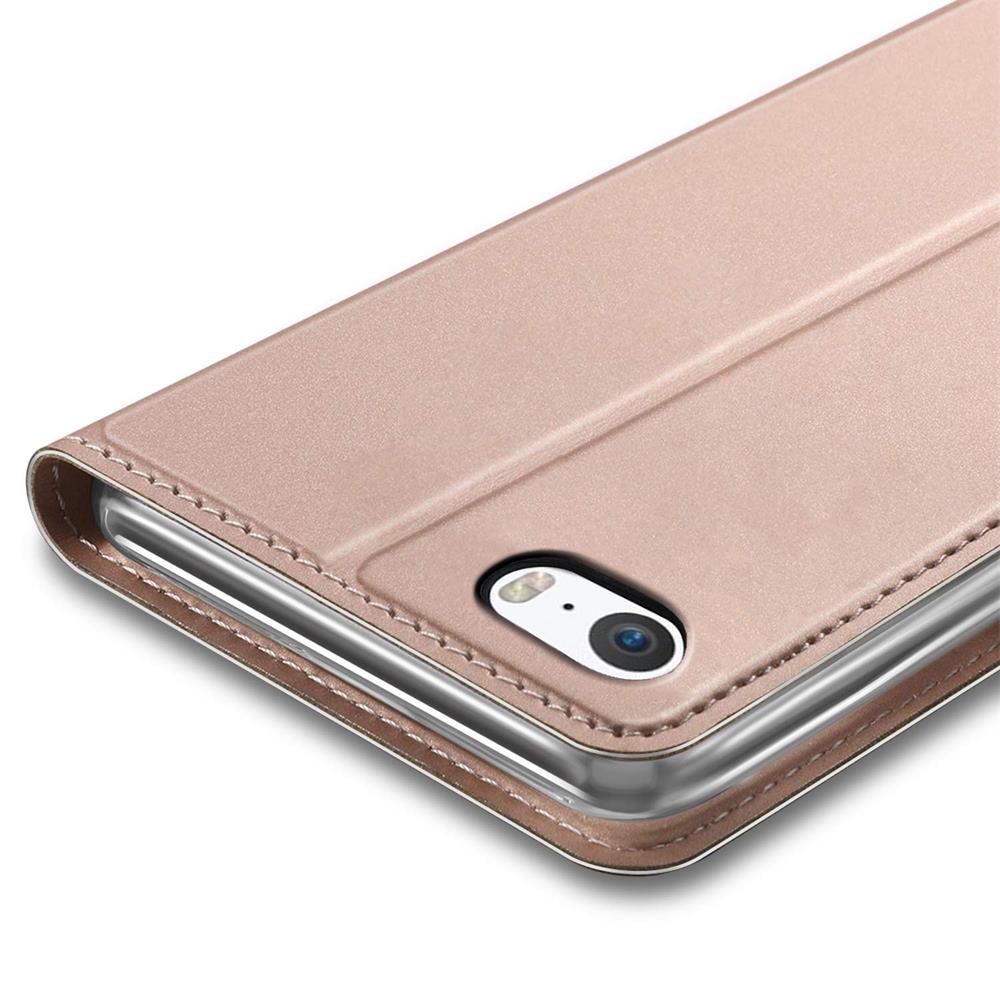 Electroplated Flip für Apple iPhone 5 / 5s / SE in Rosegold