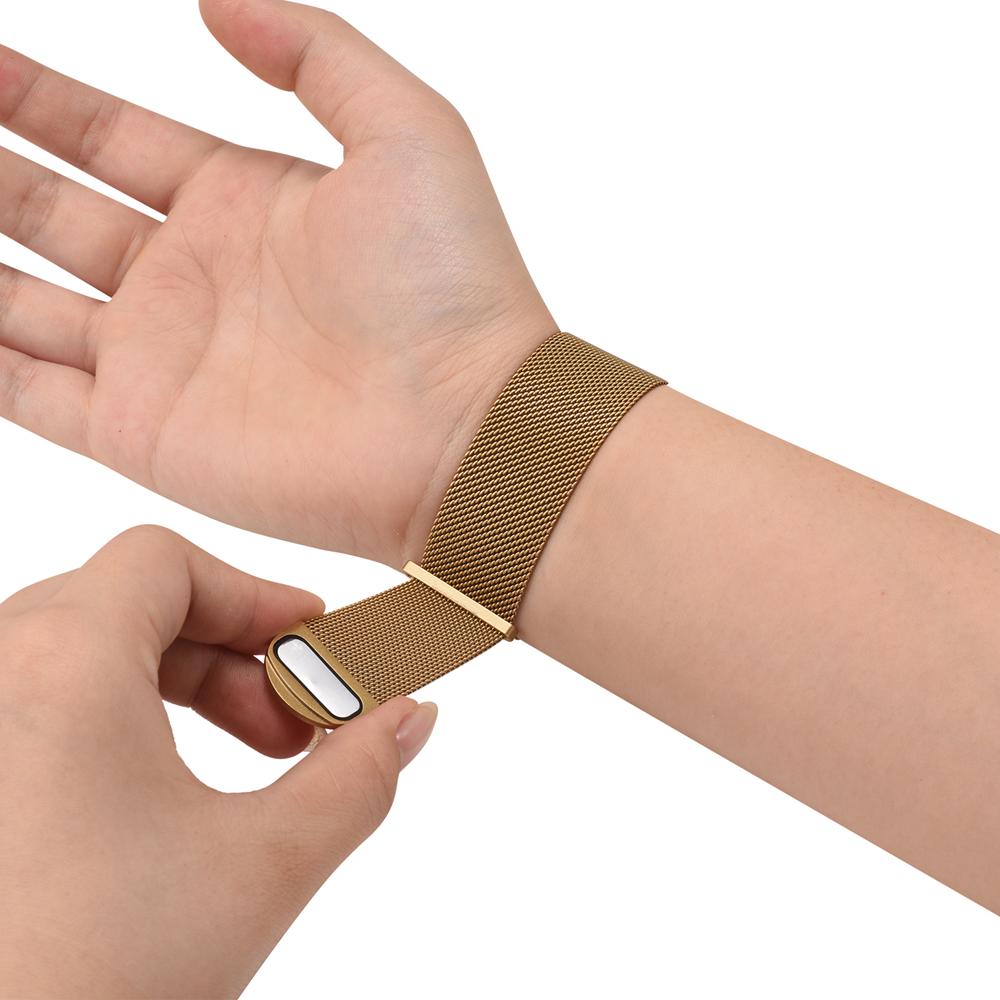 Milanese Edelstahlarmband Apple Watch 1-11/SE1-3/Ultra1-3 - 42/44/45/49mm in Gold - Universal