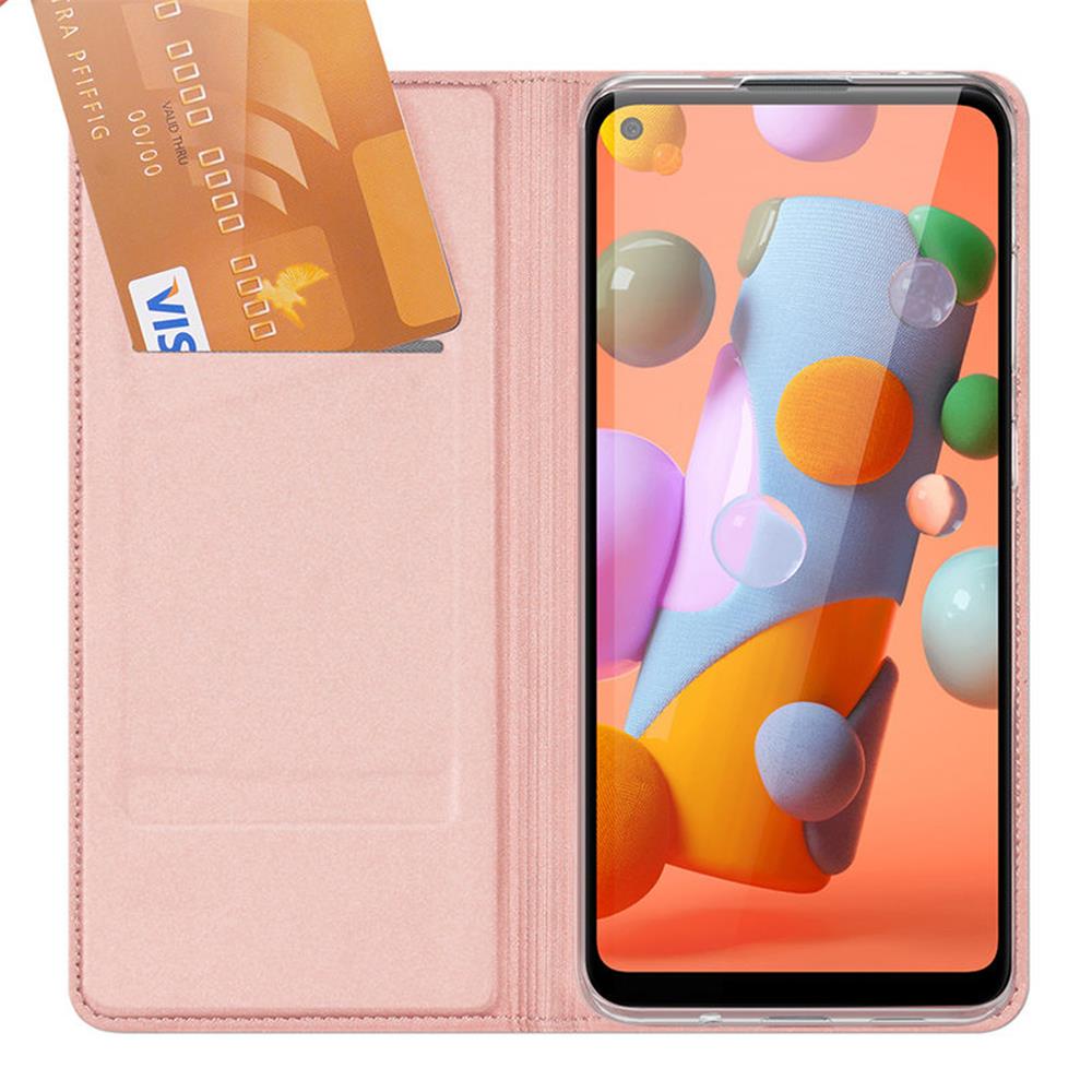 Electroplated Flip für Samsung Galaxy M11 in Rosegold