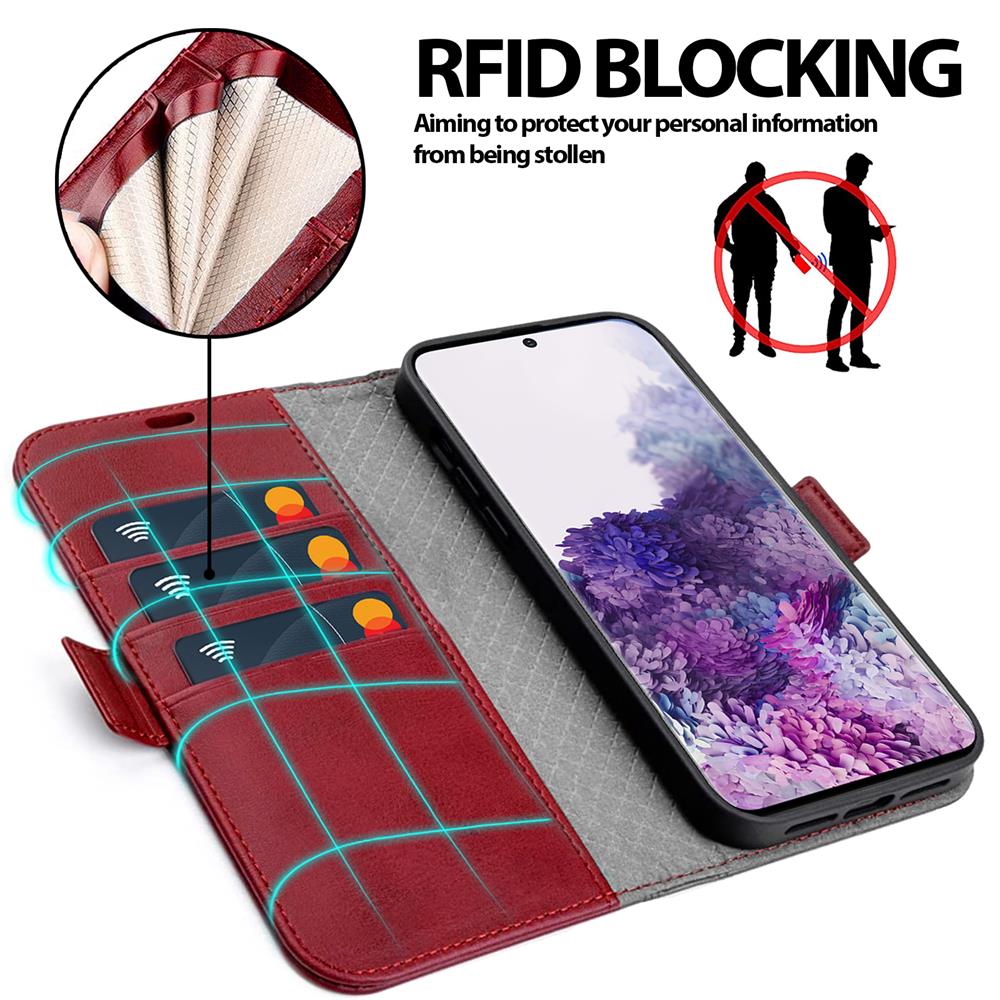 Nathy Wallet für Samsung Galaxy S20 Plus in Rot