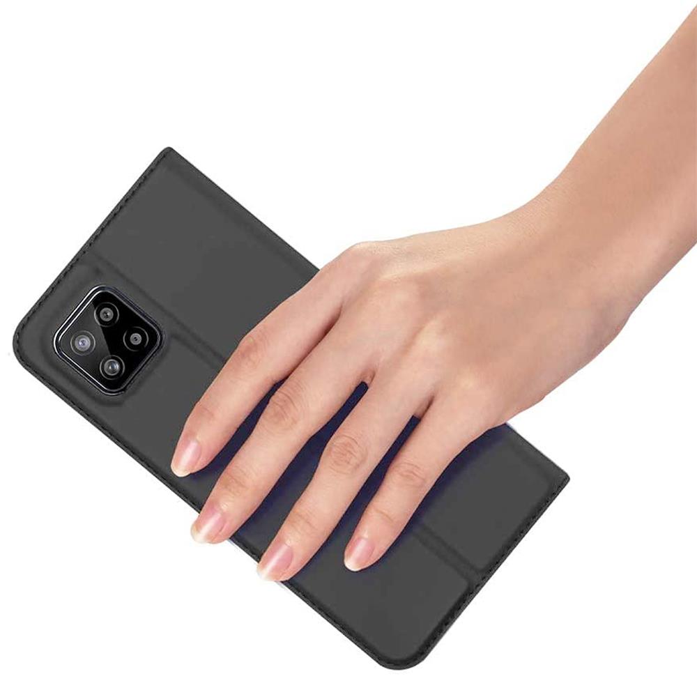 Electroplated Flip für Samsung Galaxy A22 5G in Schwarz