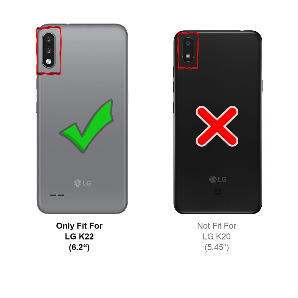 Basic Flip für LG K22 in Schwarz