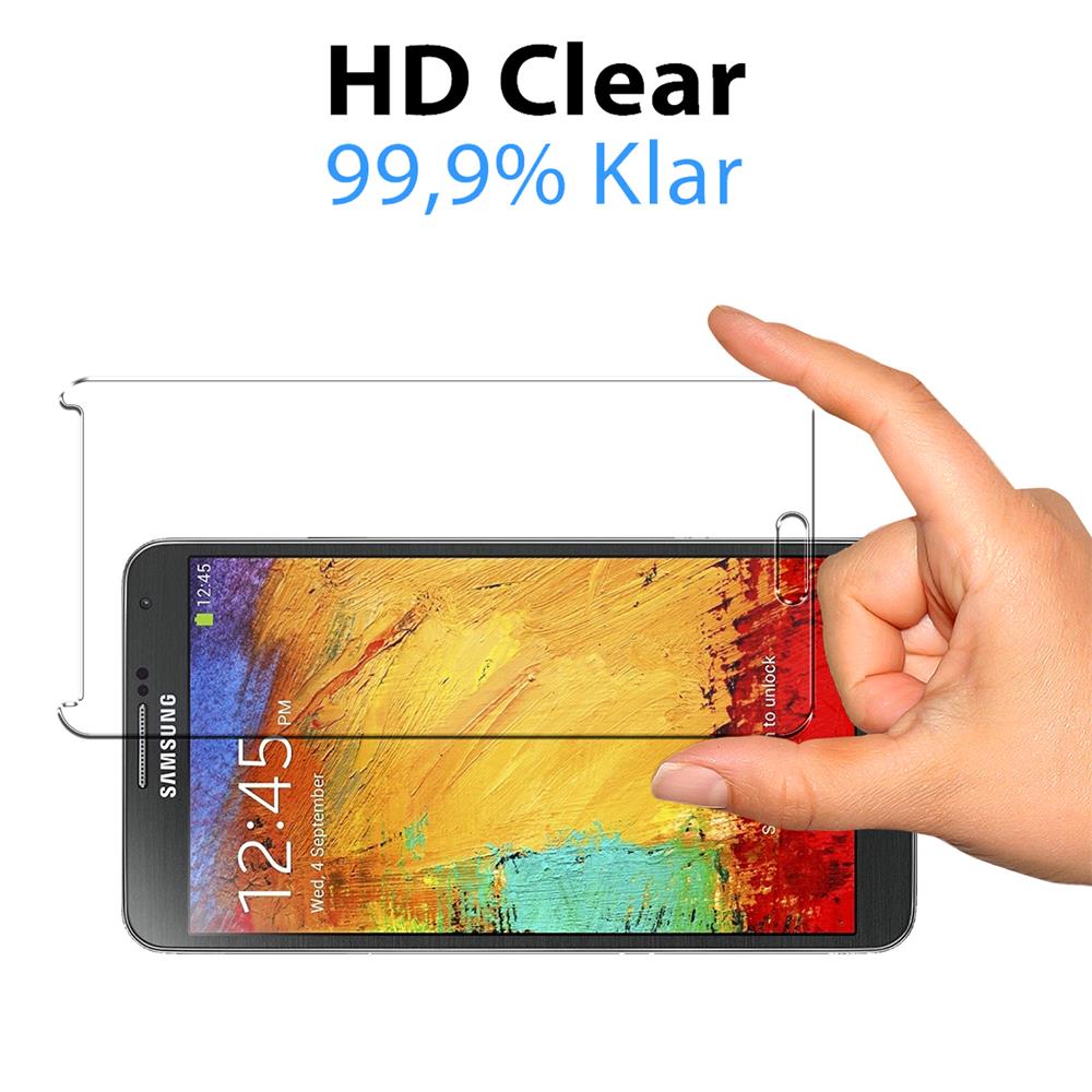 Glas 2in1 für Samsung Galaxy Note 3