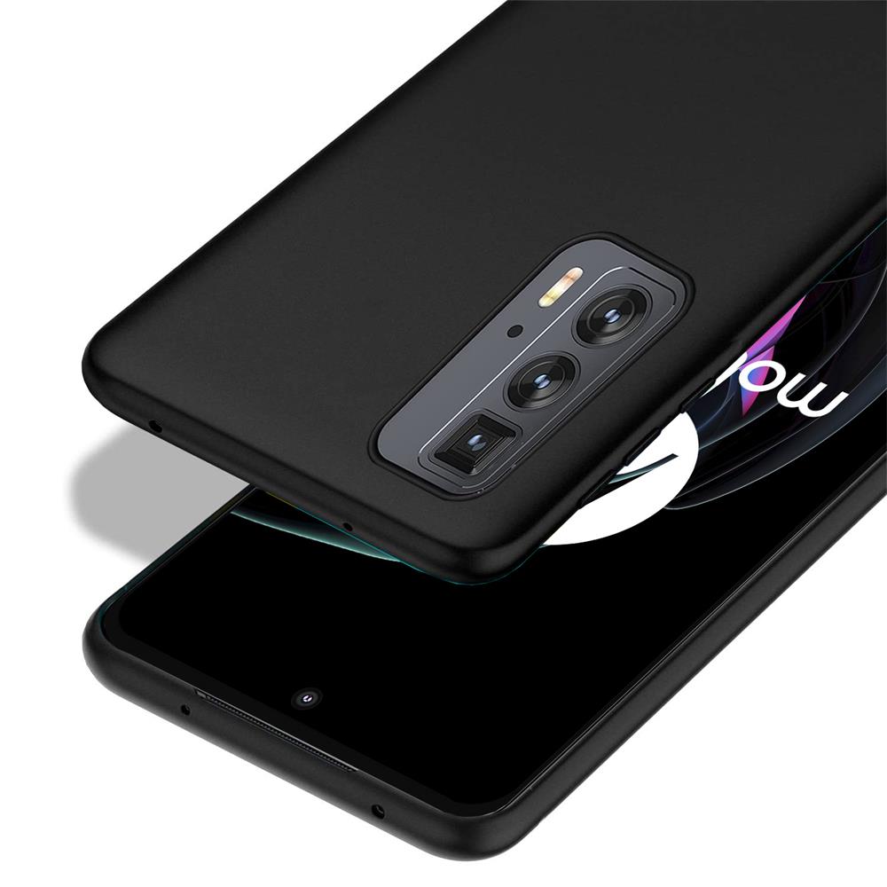 Classic TPU für Motorola Edge 20 Pro in Schwarz