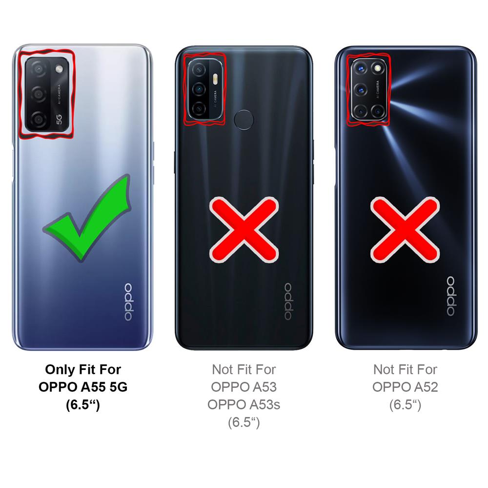 Glas 2in1 für OPPO A55 5G