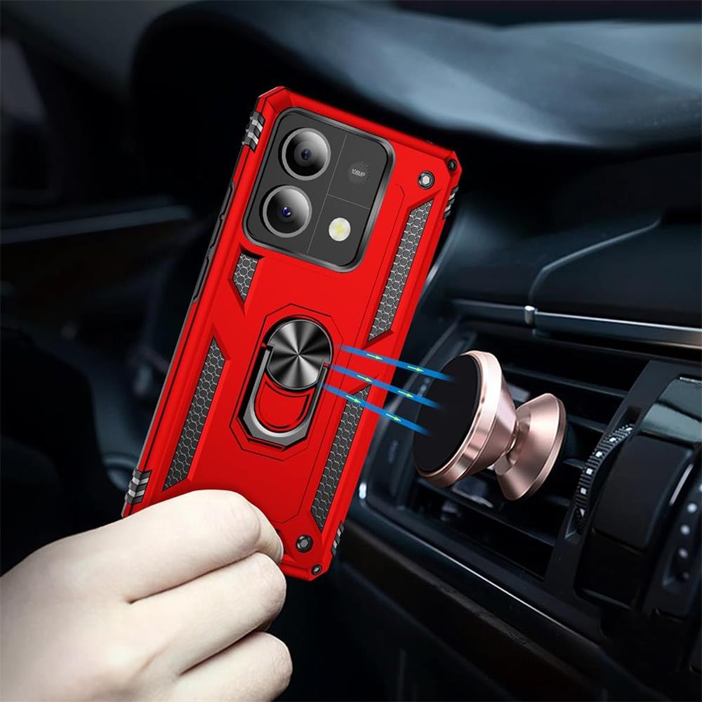 Army Case für Xiaomi Redmi Note 13 Pro 5G in Rot