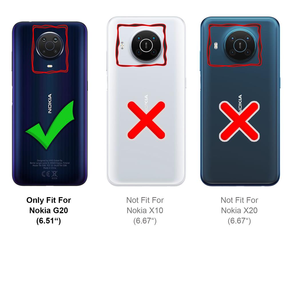 Glas 2in1 für Nokia G20 / G10