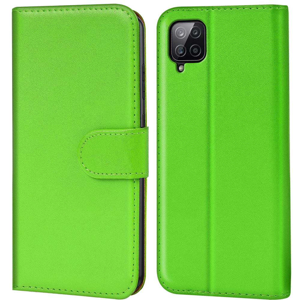 Basic Wallet für Samsung Galaxy A12 / M12 in Grün
