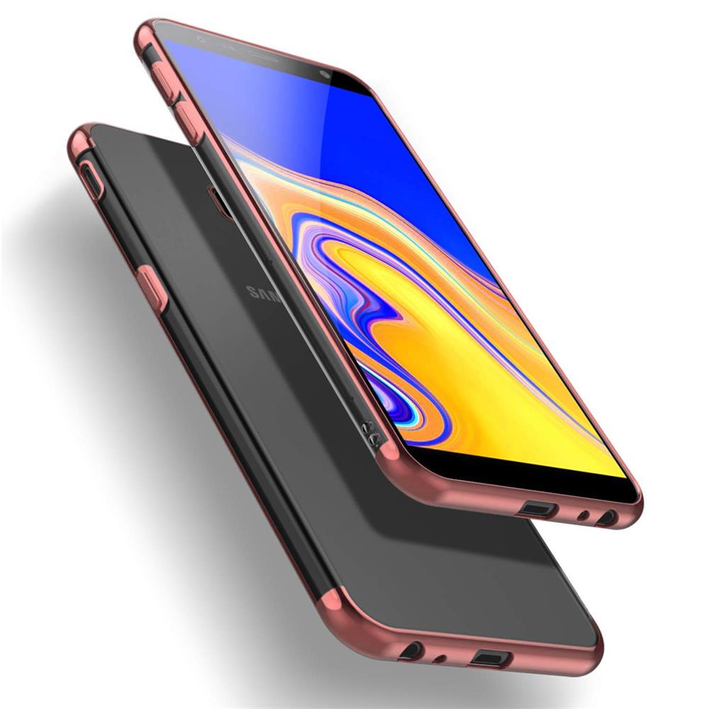 Zero Edge Color für Samsung Galaxy J4 Plus in Rosegold