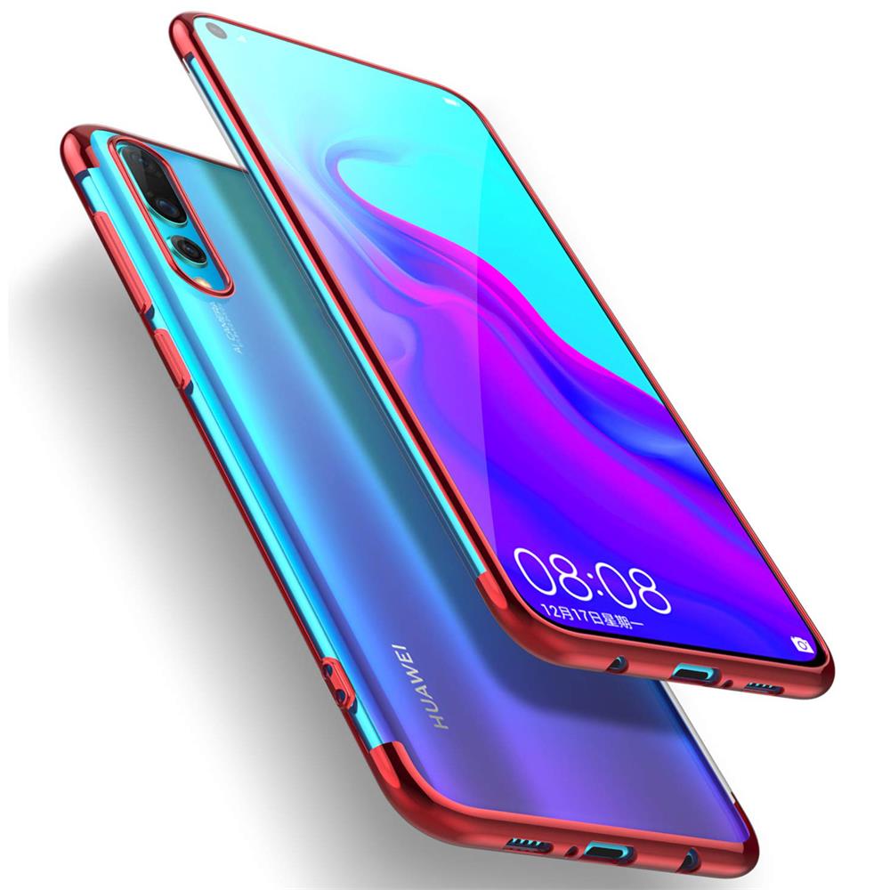 Zero Edge Color für Huawei P30 in Rot