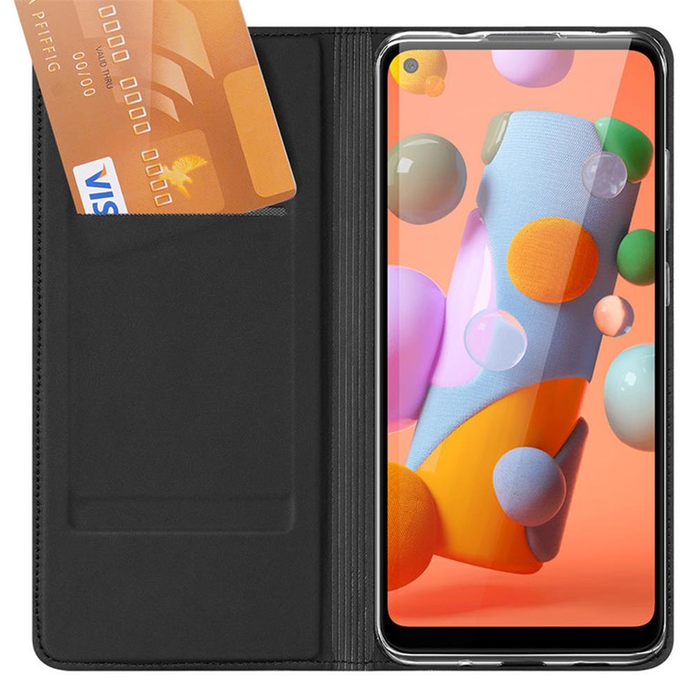 Electroplated Flip für Samsung Galaxy M11 in Schwarz