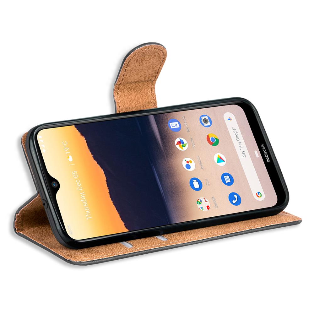Basic Wallet für Nokia 2.3 in Schwarz