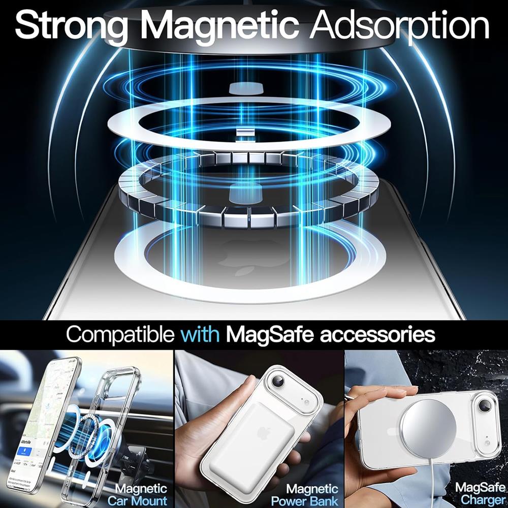 Magsafe TPU Case für Apple iPhone Air (2025) in Transparent