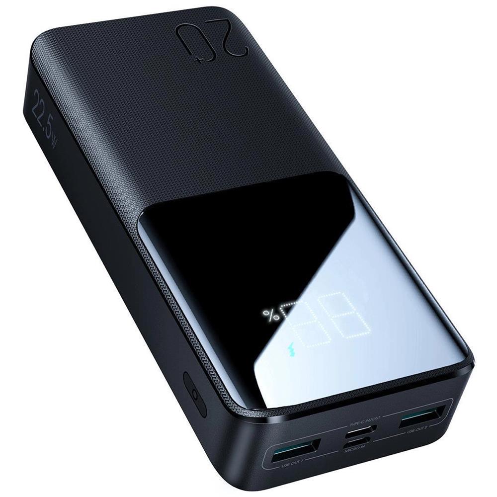 Power Bank - Joyroom - JR-QP192 - 20000 mAh in Schwarz